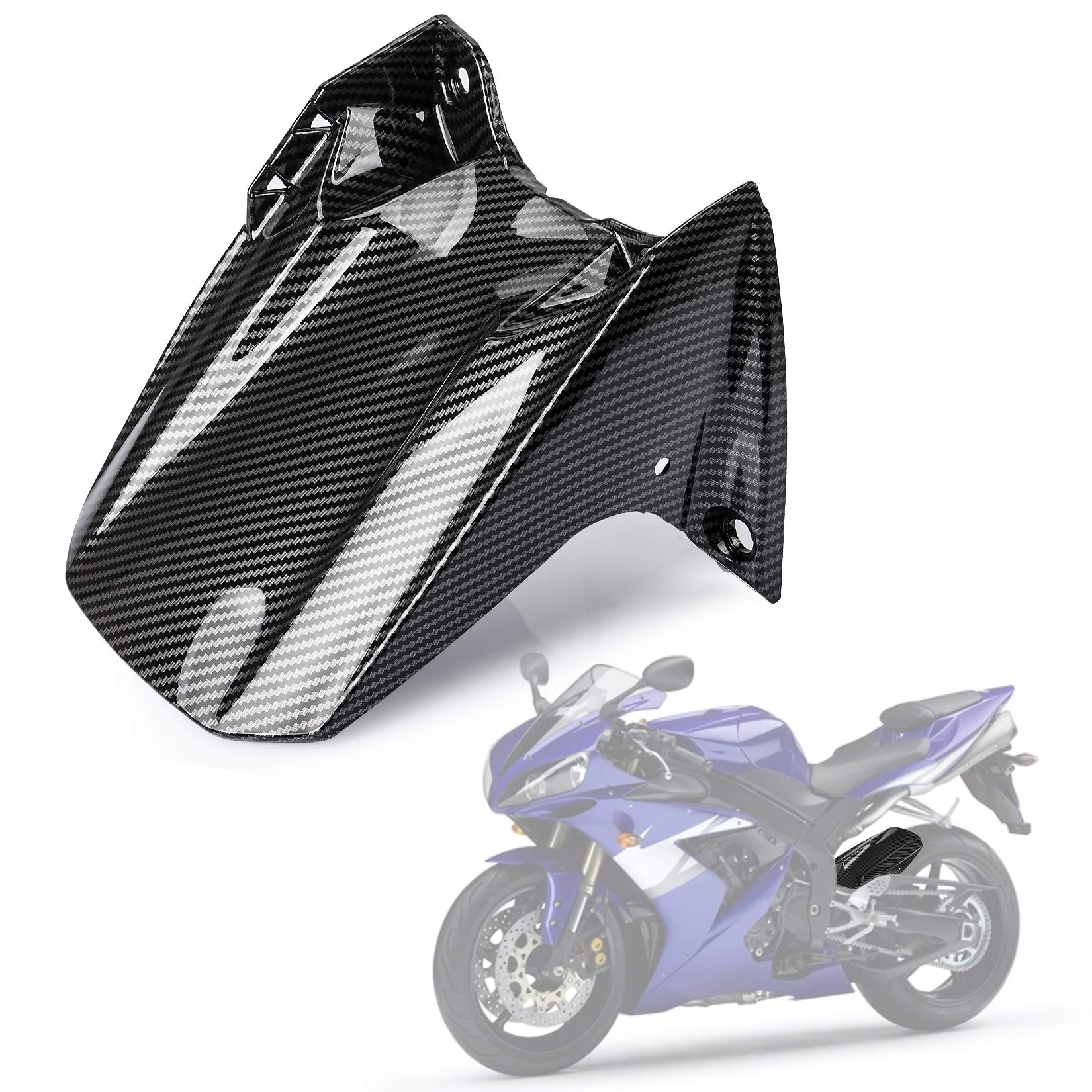 Amazon.com: PSLER Rear Mudguard Tire Hugger For YZF 1000 R1 2004